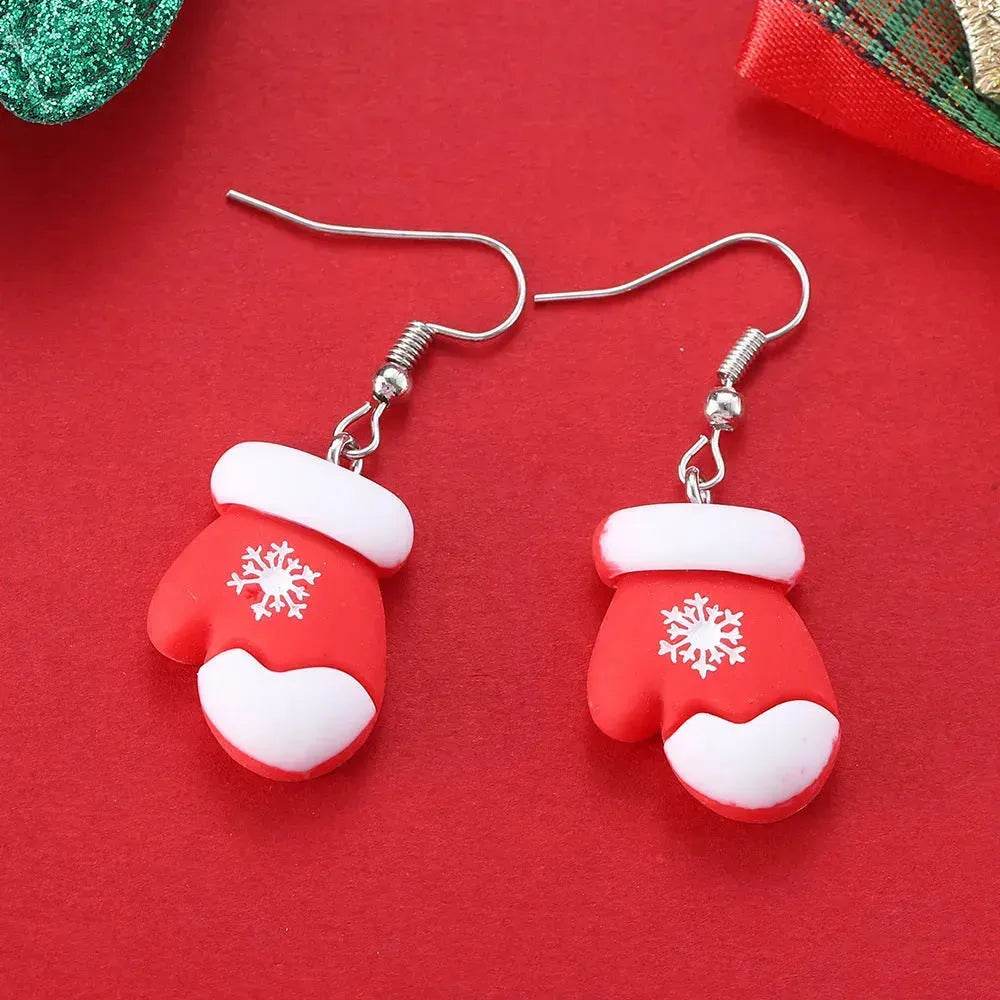 Creative Cartoon Christmas Earrings Fashion