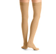 JOBST Opaque Compression Stockings 30-40 mmHg Thigh High Silicone Dot Band Closed Toe