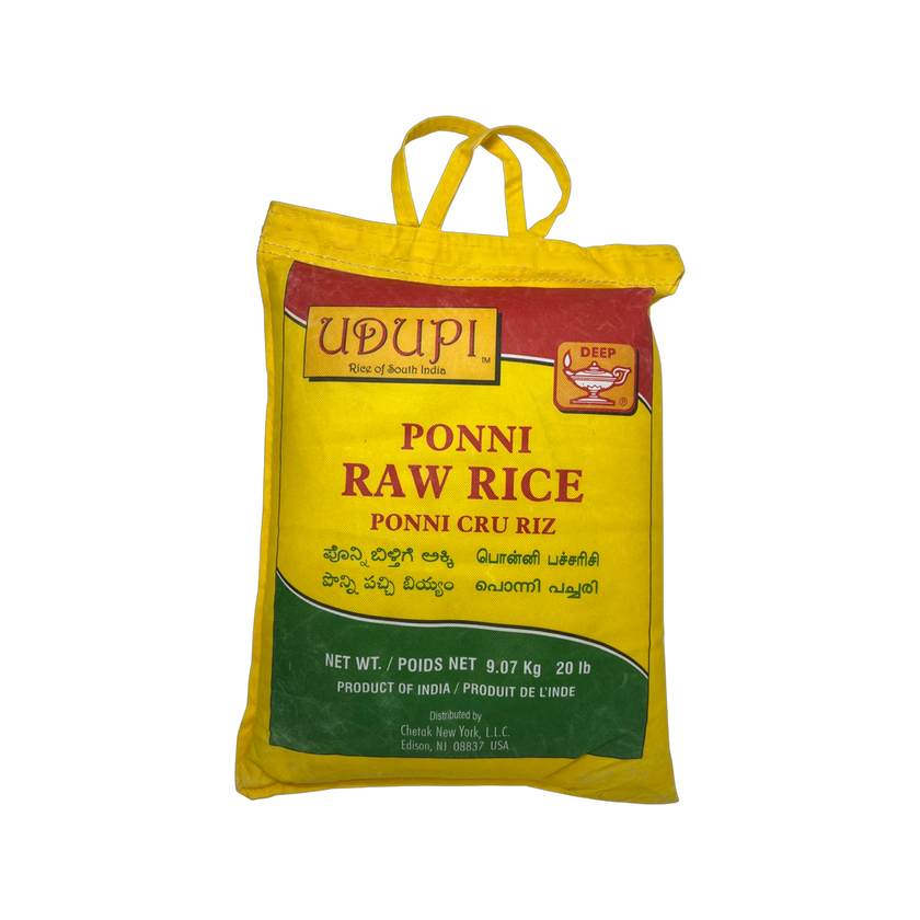 Udupi Ponni Raw Rice 20Lb(9.07kg)