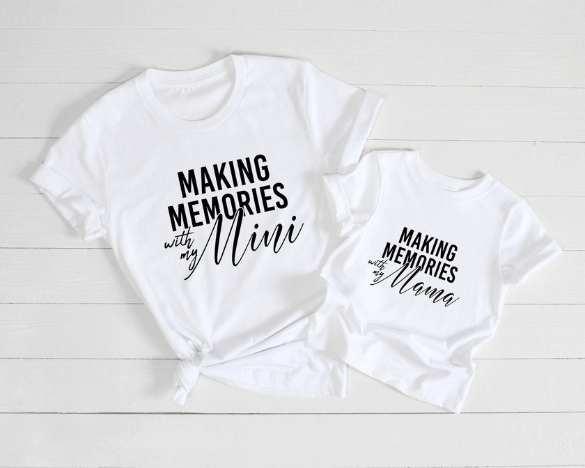 Making Memories With My Mama & My Mini Matching Mommy and Me Shirts