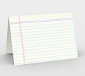 Set of 3 Blank Greeting Cards | 5 x 7 | Loose Leaf