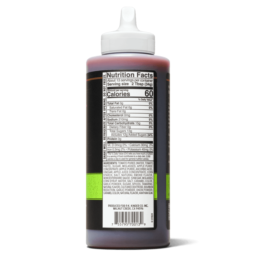 Kinder's Gold Label Bourbon Apple BBQ Sauce