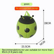Cute Ladybug Kids Backpack – Cartoon Schoolbag for Children (Green, Orange, Red, Yellow)
