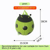 Cute Ladybug Kids Backpack – Cartoon Schoolbag for Children (Green, Orange, Red, Yellow)