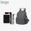 Unisex Portable Waterproof Plain color Backpack for school