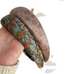 Fashion Presbyopic French Satin Vintage Sponge Silk Satin Padded Headband