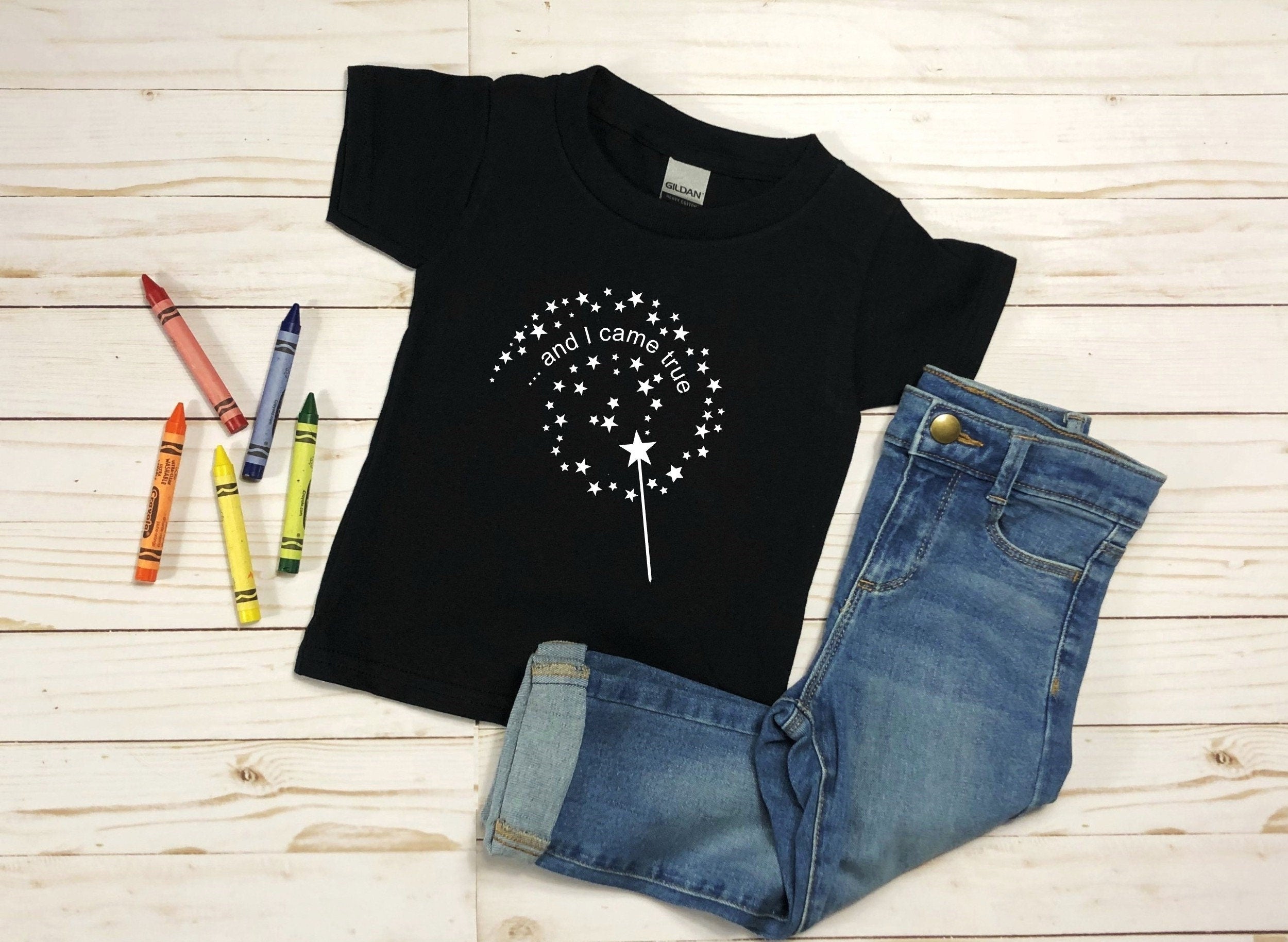 I Made A Wish and I Came True Matching Mommy and Me T-Shirts