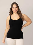 Sublime® Bamboo Maternity & Nursing Camisole | Black