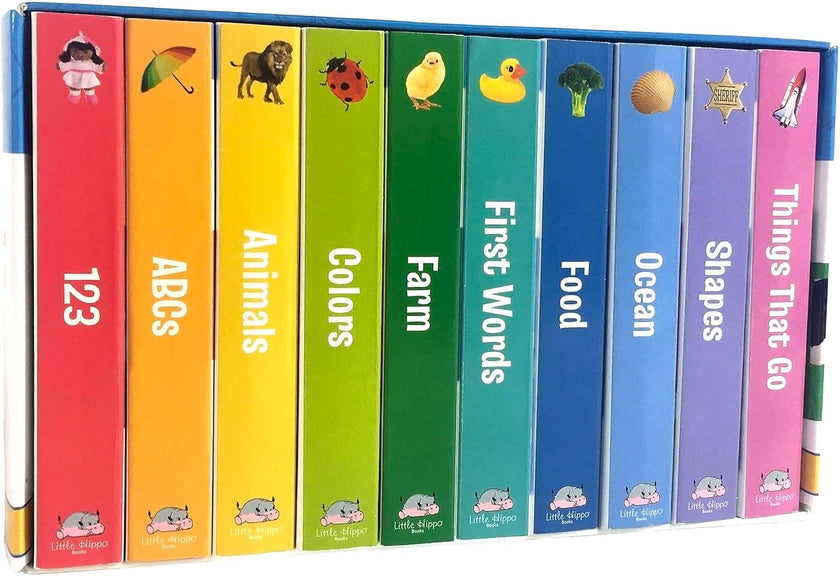 Little Hippo Books - My First Library - Baby Book Set of 10