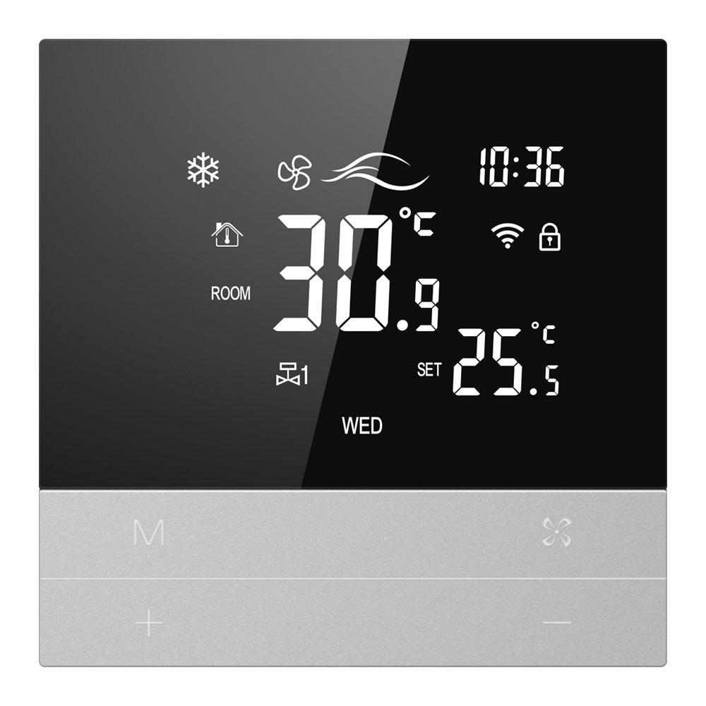 Central Air Conditioning Touch Screen LCD Thermostat Panel
