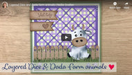 Shape Die - Heart Picket Fence