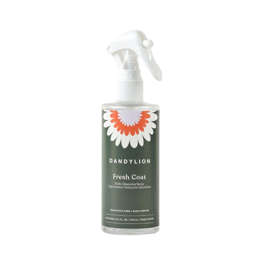 Dandylion - Fresh Coat Daily Spray Waterless No-Rinse Dog Shampoo