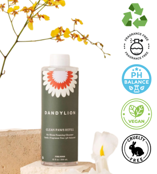 Dandylion Refill - Clean Paws No-Rinse Foaming Cleanser