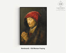 Dark Academia Art Print: Ghirlandaio Portrait, Museum Quality