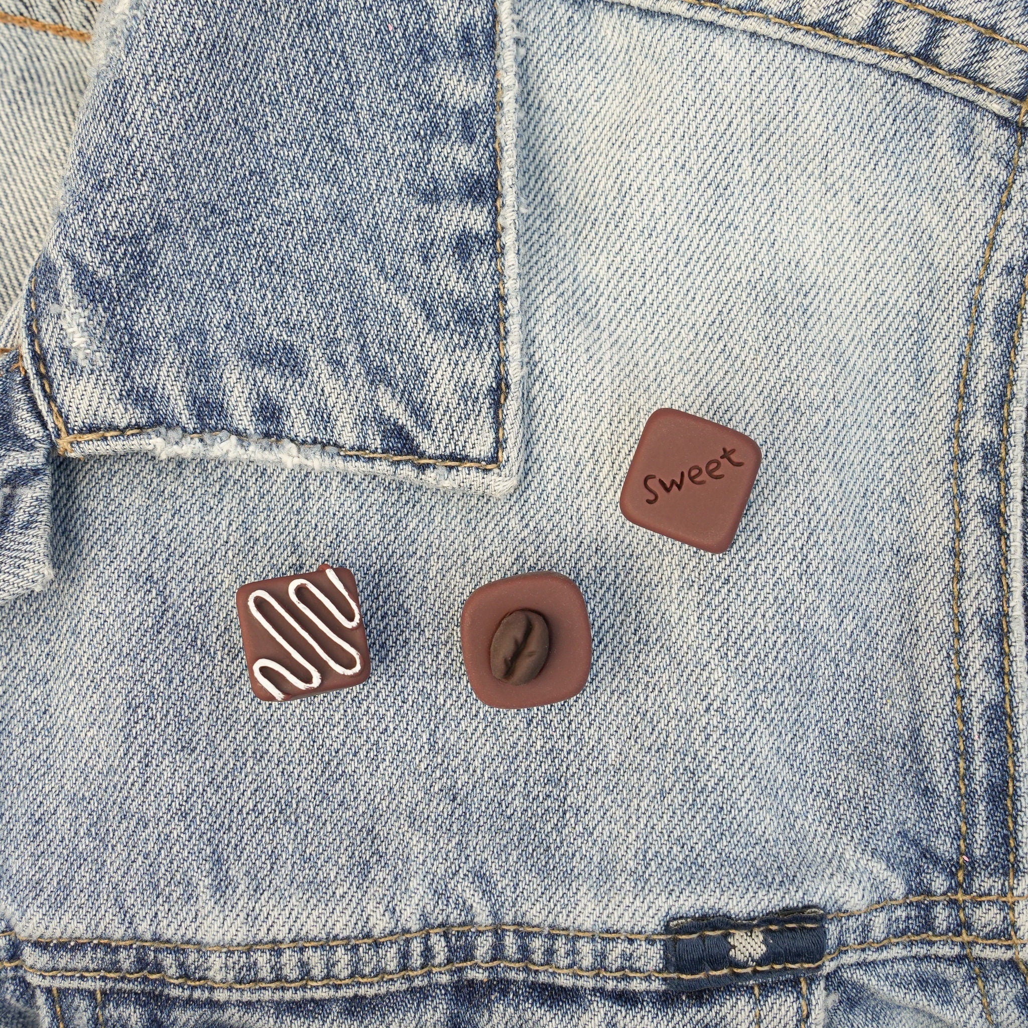 Dark Chocolate Pin