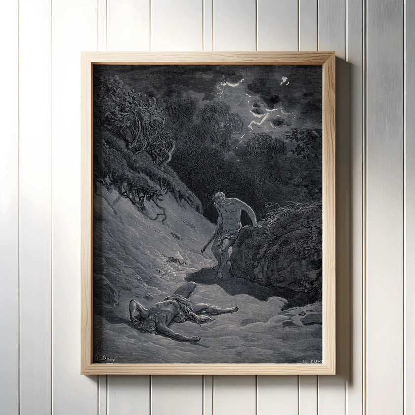 Dark Visions Wall Art: Mythical Spiritual Prints Set