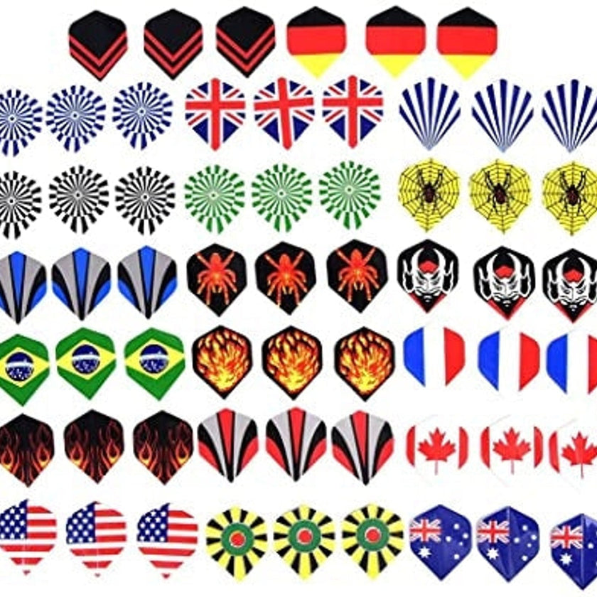 Dart Flights - Random Pkg of 3 NIB
