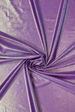 Foil Snake Print Spandex Fabric: Purple, Pink & Turquoise Metallic 4-Way Stretch
