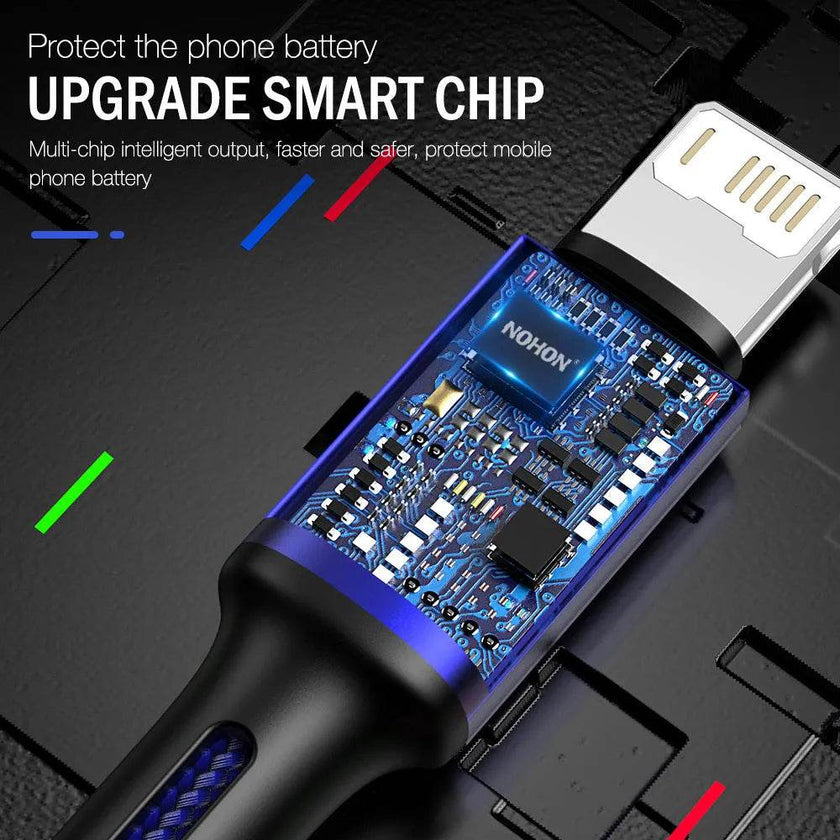 USB Charging Cable for iPhone & Android