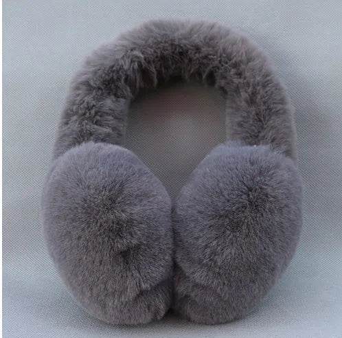 Ear Muffs Women – Warm Imitation Fur Headband for Winter