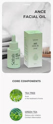 Sefralls Tea Tree Facial  Acne Oil Desalinates Acne Marks Hydrating Cleaning Skin Facial Oil 30ml