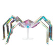 3FT Halloween Decorations Light Up Spider, Outdoor Halloween Decor Lighted Iridescent Spider