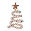Creative Wooden  DIY Twine Wooden Bead Christmas Tree decorations Ornaments