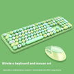 Wireless Keyboard and Mouse Set – Colorful Ergonomic Combo for Home and Office Canada
