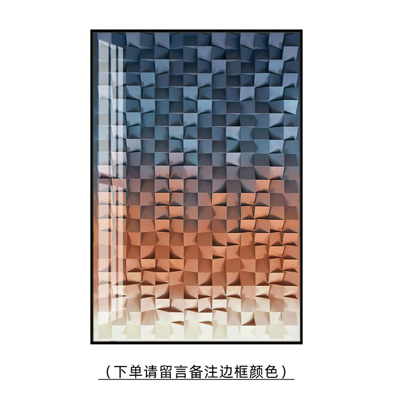 Geometric Canvas Wall Art – Modern Luxury Decorative Hanging Painting | EX-STOCK Canada