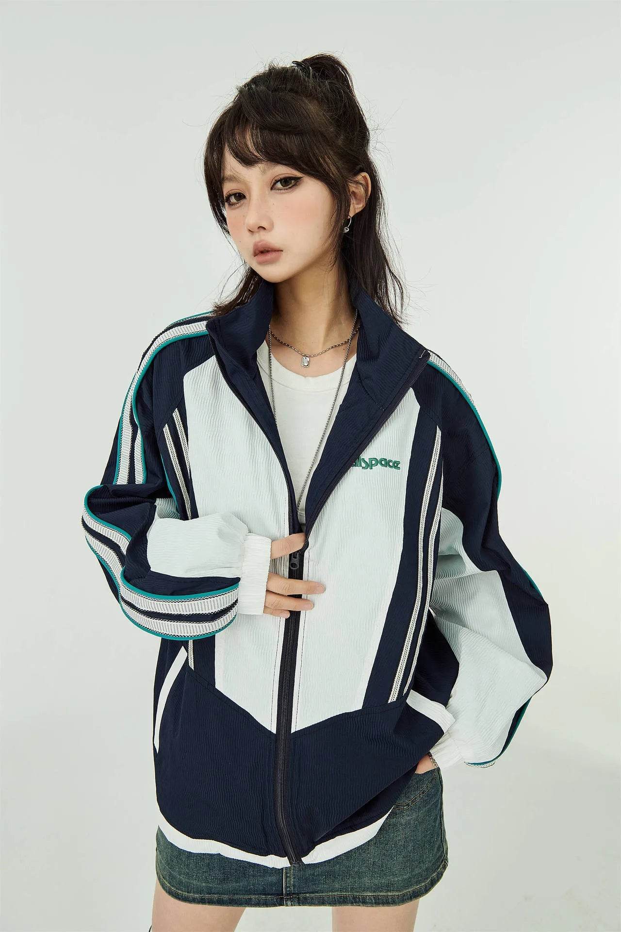 REALSPACE Unisex Assault Vintage American Style Hip Hop Jacket Casual Versatile Outerwear