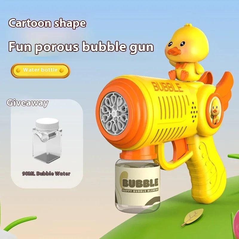 Electric Gatling Bubble Gun Children's Toys