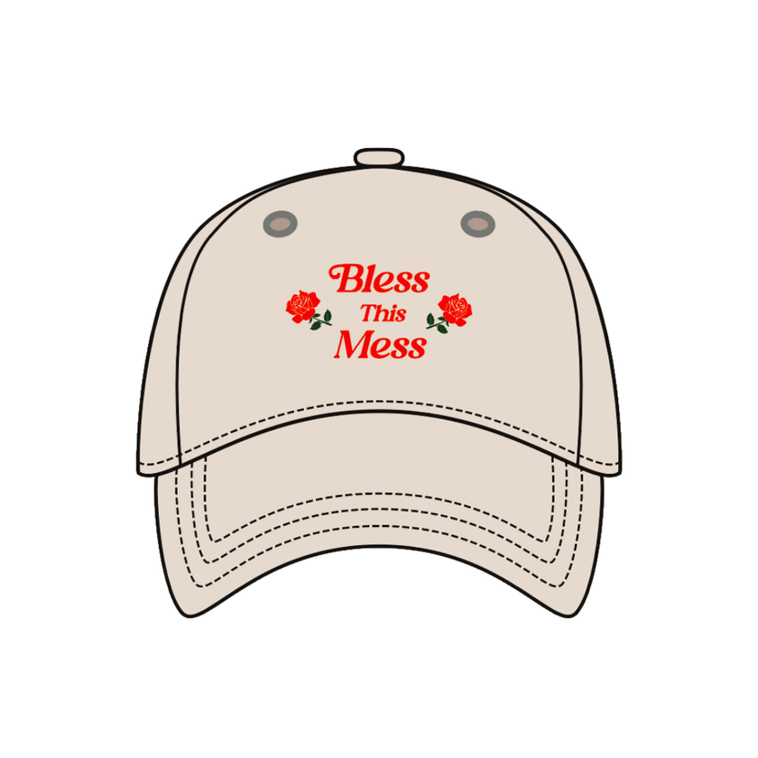 Bless This Mess Baseball Dad Hat