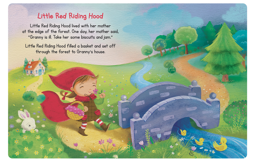 Little Hippo Books - My First Book of Fairy Tales- Children's Padded Board Book