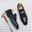 Men's Korean Style Low-Top Business Casual Leather Shoes – Pointed Toe PU