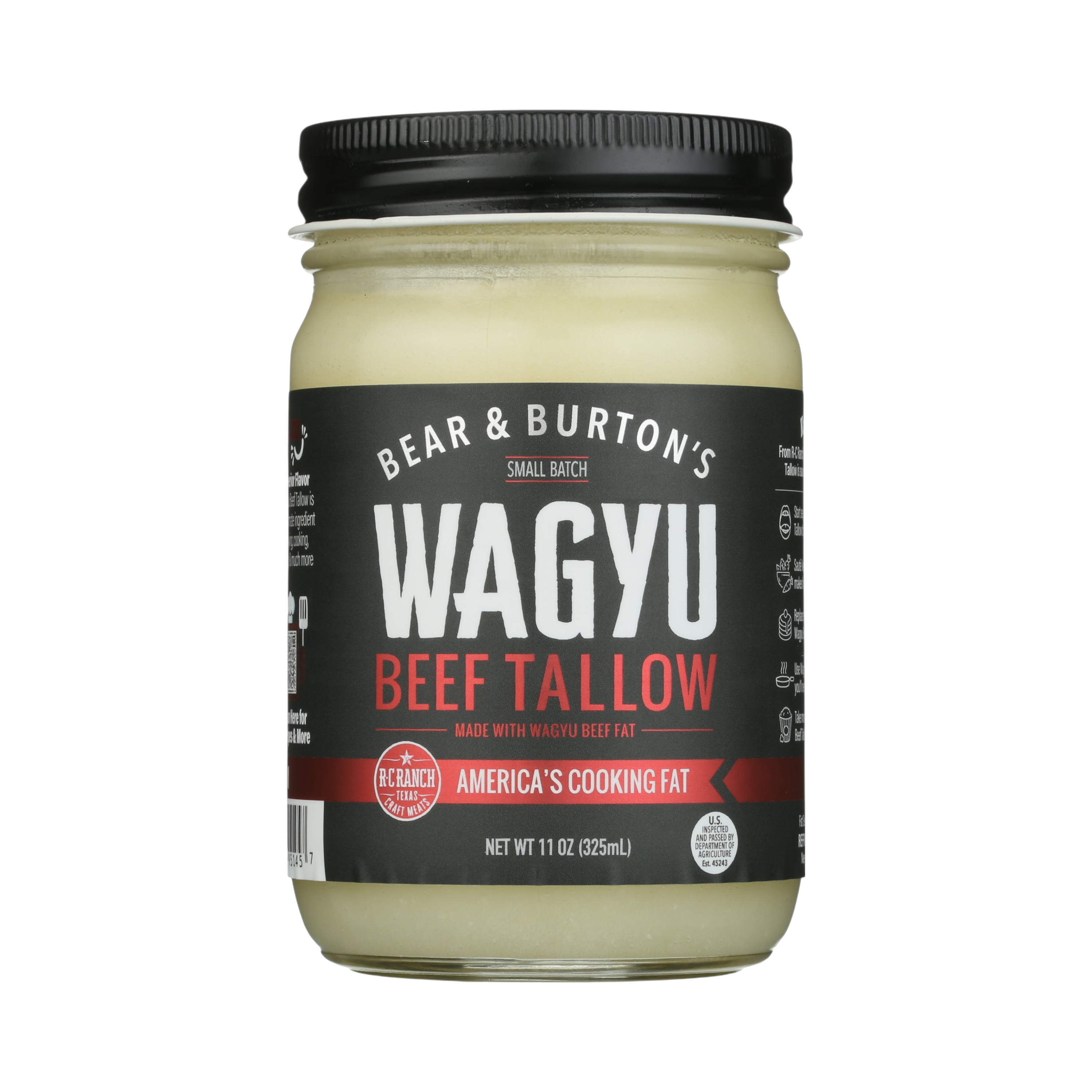 Bear & Burton's X RC Ranch Wagyu Beef Tallow
