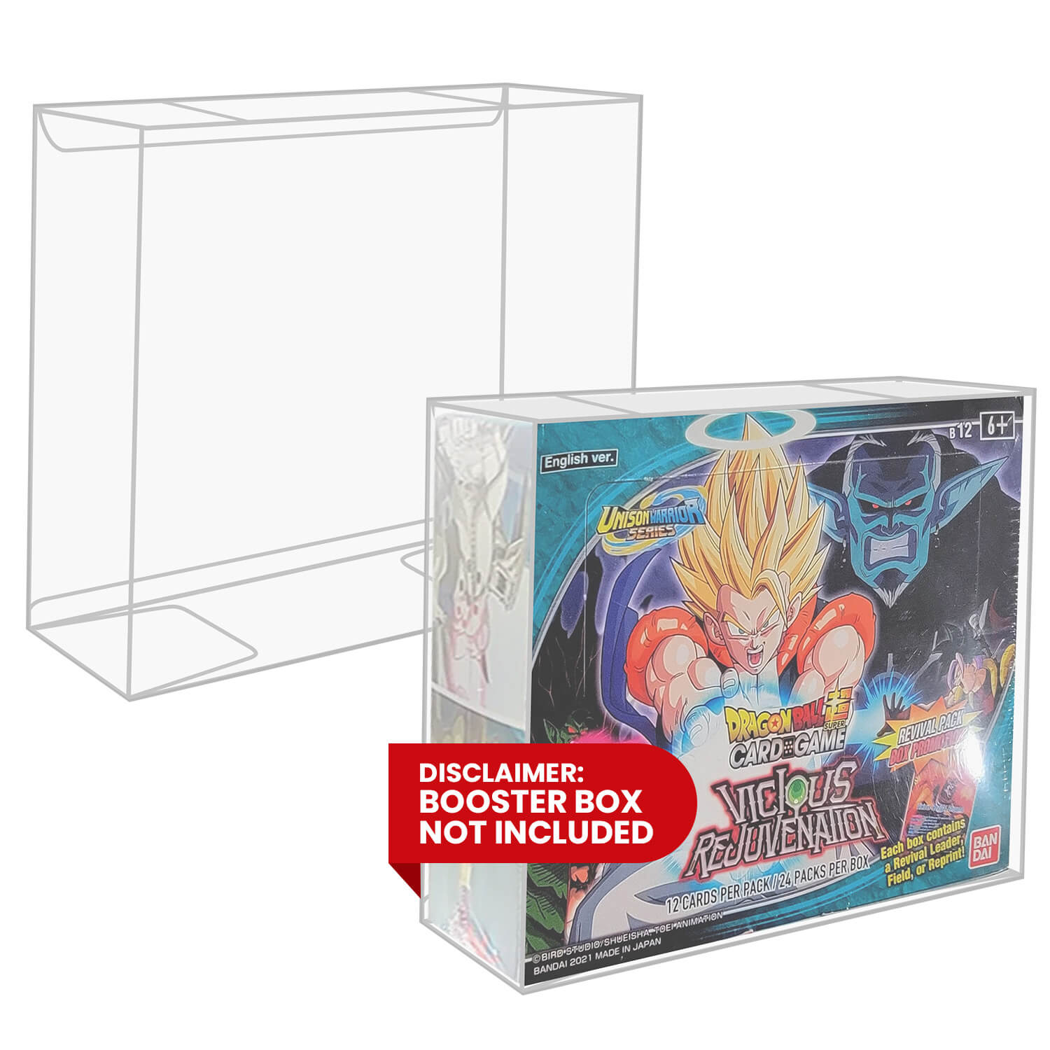 Dragon Ball Super Rise of The Unison Warrior Booster Box - EVORETRO PET Protector 0.50MM - Pack of 1