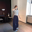Casual Fashion Oversized Baggy Workwear Pant for women