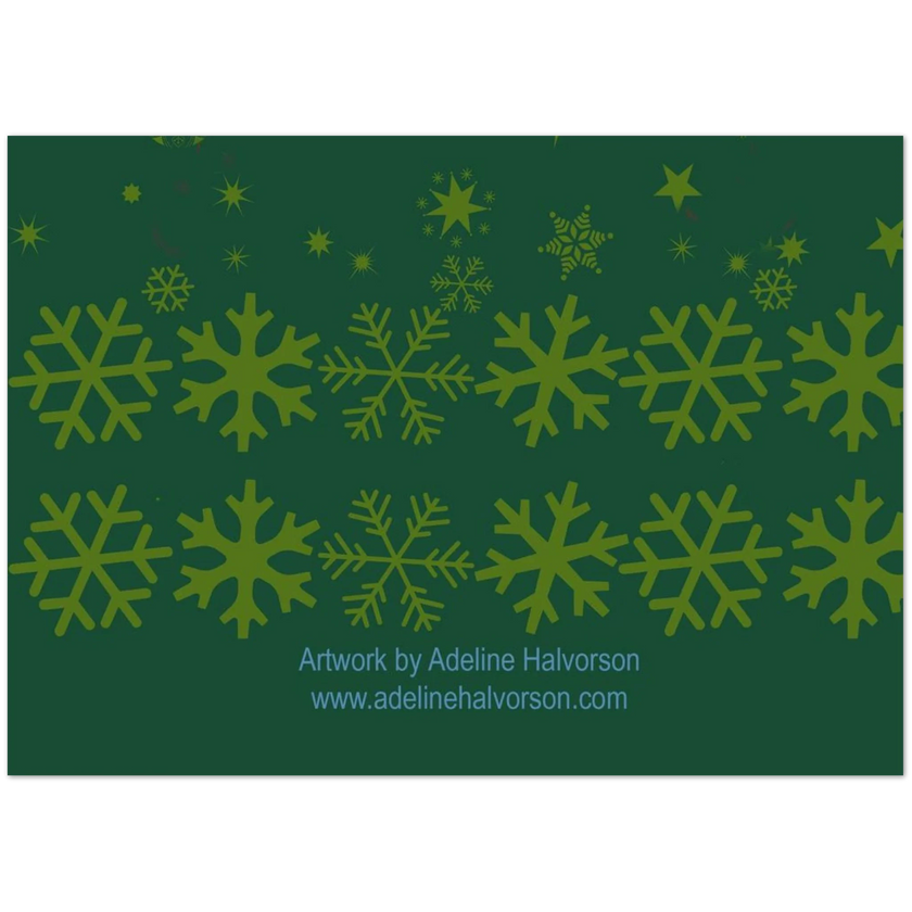 Puppy Christmas Cards – Pack of 10 Premium Folded Greeting Cards