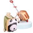 Kids Ride-On Travel Suitcase with Seat & Pull Handle – Multi-Functional Children’s Luggage