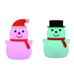 Christmas Ice Man Silicone Pat Lamp Remote Control Ambience Light