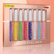 CAKAILA 8-Colour Liquid Eyeliner Set – Vibrant, Long-Lasting, Waterproof