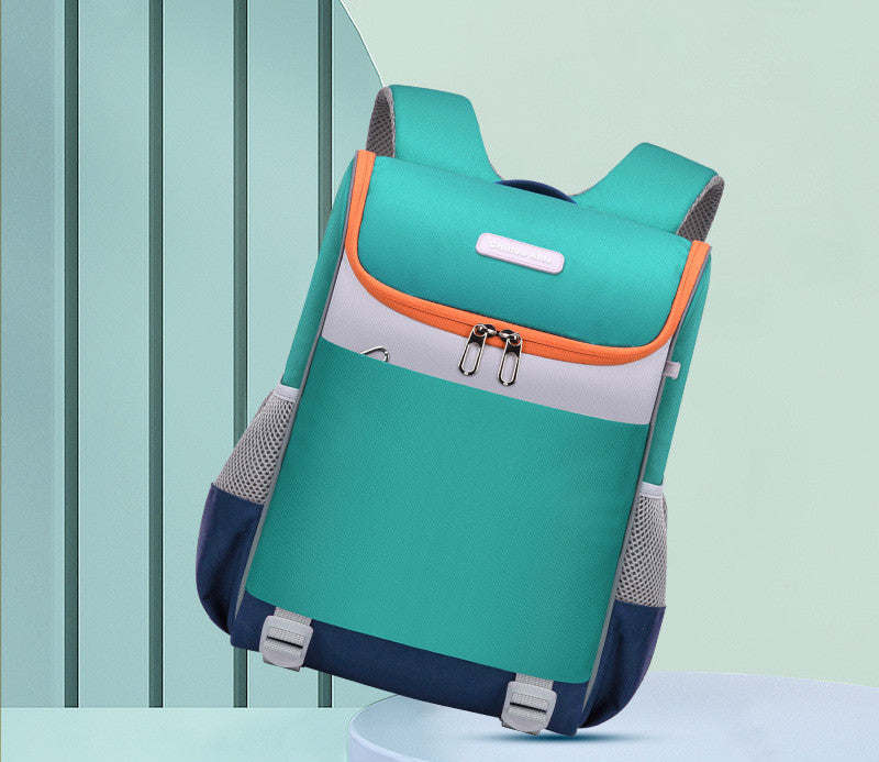 Kids Nylon School Backpack – Breathable Lightweight Primary School Bag (Small & Large)