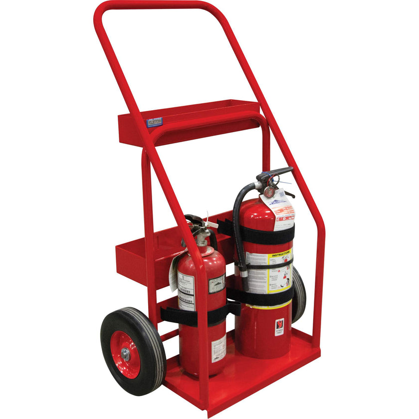 Hot Works Fire Prevention Cart, Semi-Pneumatic Wheels, 17.75