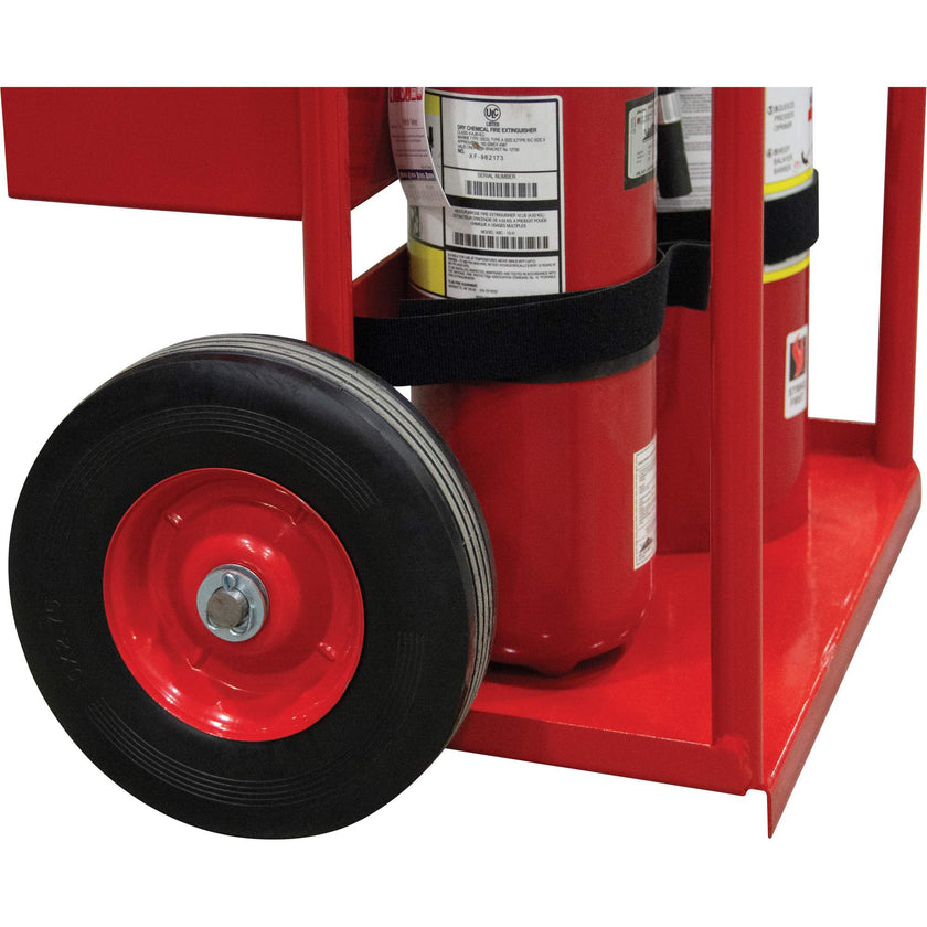 Hot Works Fire Prevention Cart, Semi-Pneumatic Wheels, 17.75