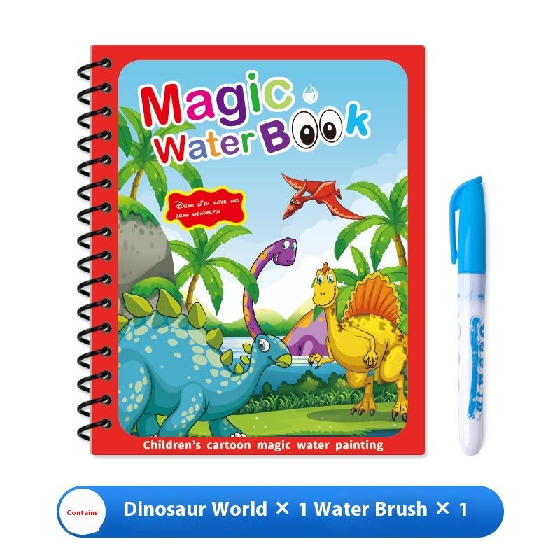 Children's Magic Water Painting Book for Kids – 8 Themes (Ages 4–6)