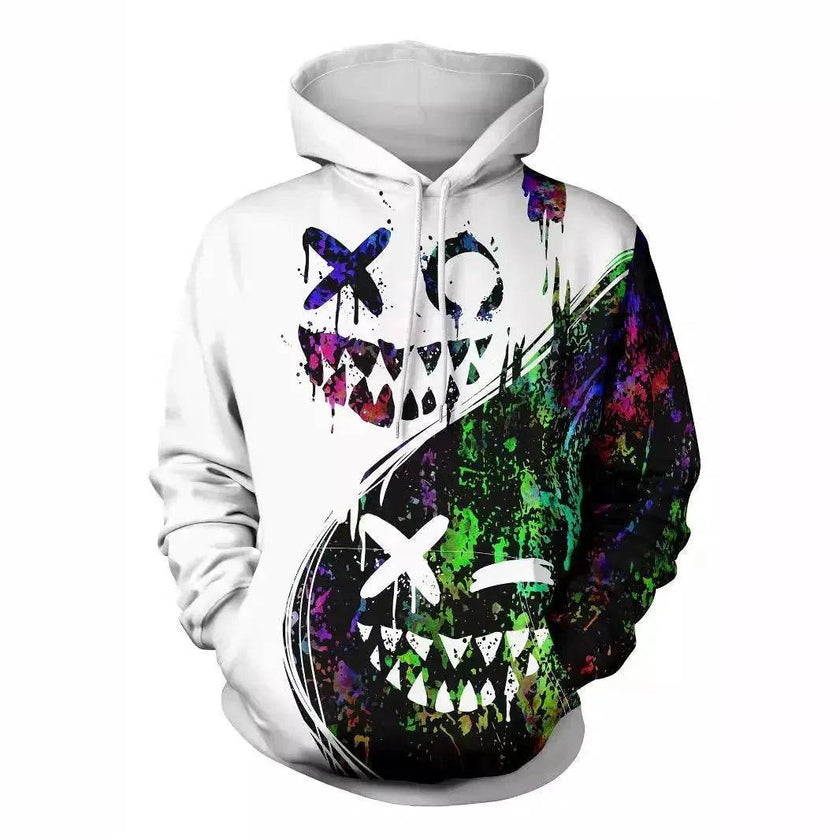 Autumn Winter Halloween Inspired Hoodie Sweatshirt Pullover tops for men