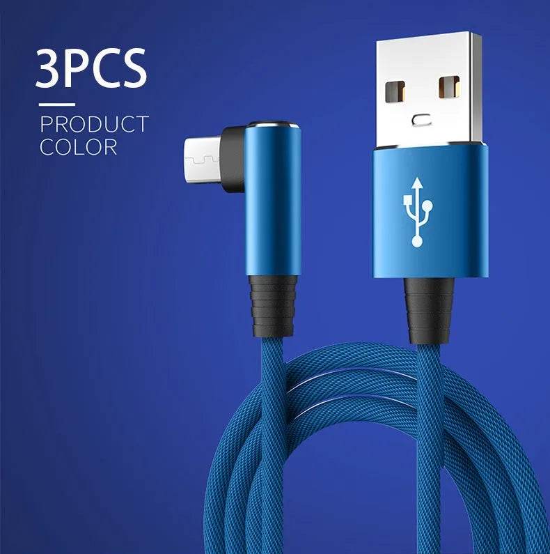 Mobile Phone Elbow Fast Charging Data Cable