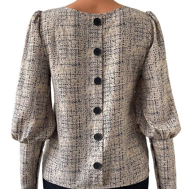 Fashionable Elegant Retro blouse top For Women