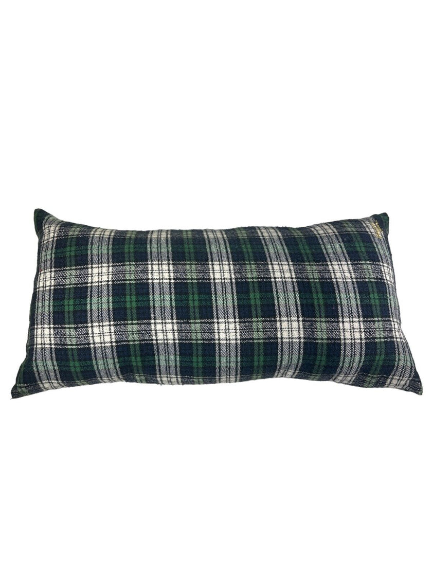 Europe Bound Flannel Pillow