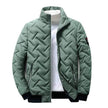 Men's Autumn Winter Coat Short Stand Collar Lightweight Down Jacket